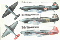 истребитель Як-1, Як-7 рисунок